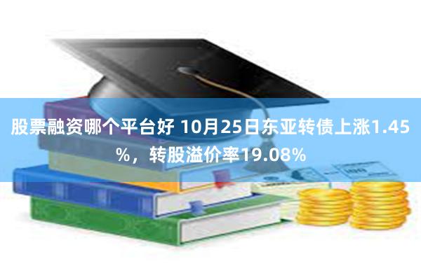 股票融资哪个平台好 10月25日东亚转债上涨1.45%，转股溢价率19.08%