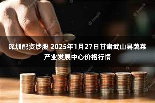 深圳配资炒股 2025年1月27日甘肃武山县蔬菜产业发展中心价格行情